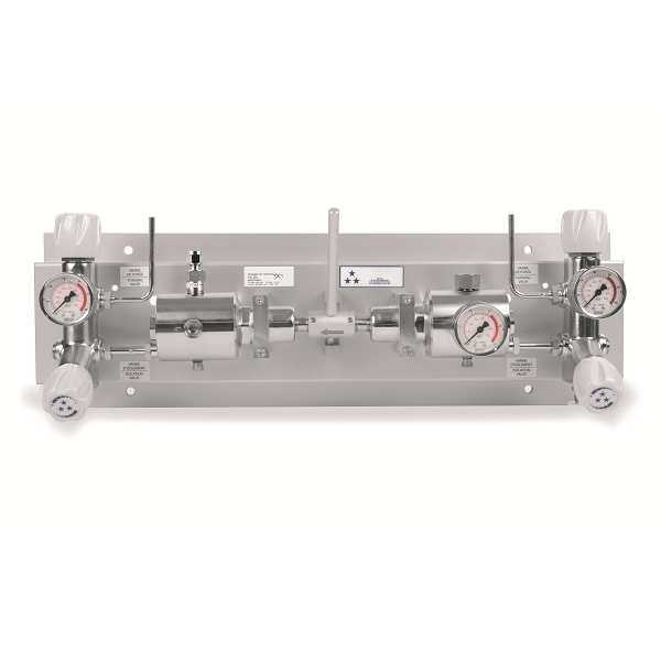 Diaphragm single stage automatic switchover board with manual reset & with balanced valve - TD502